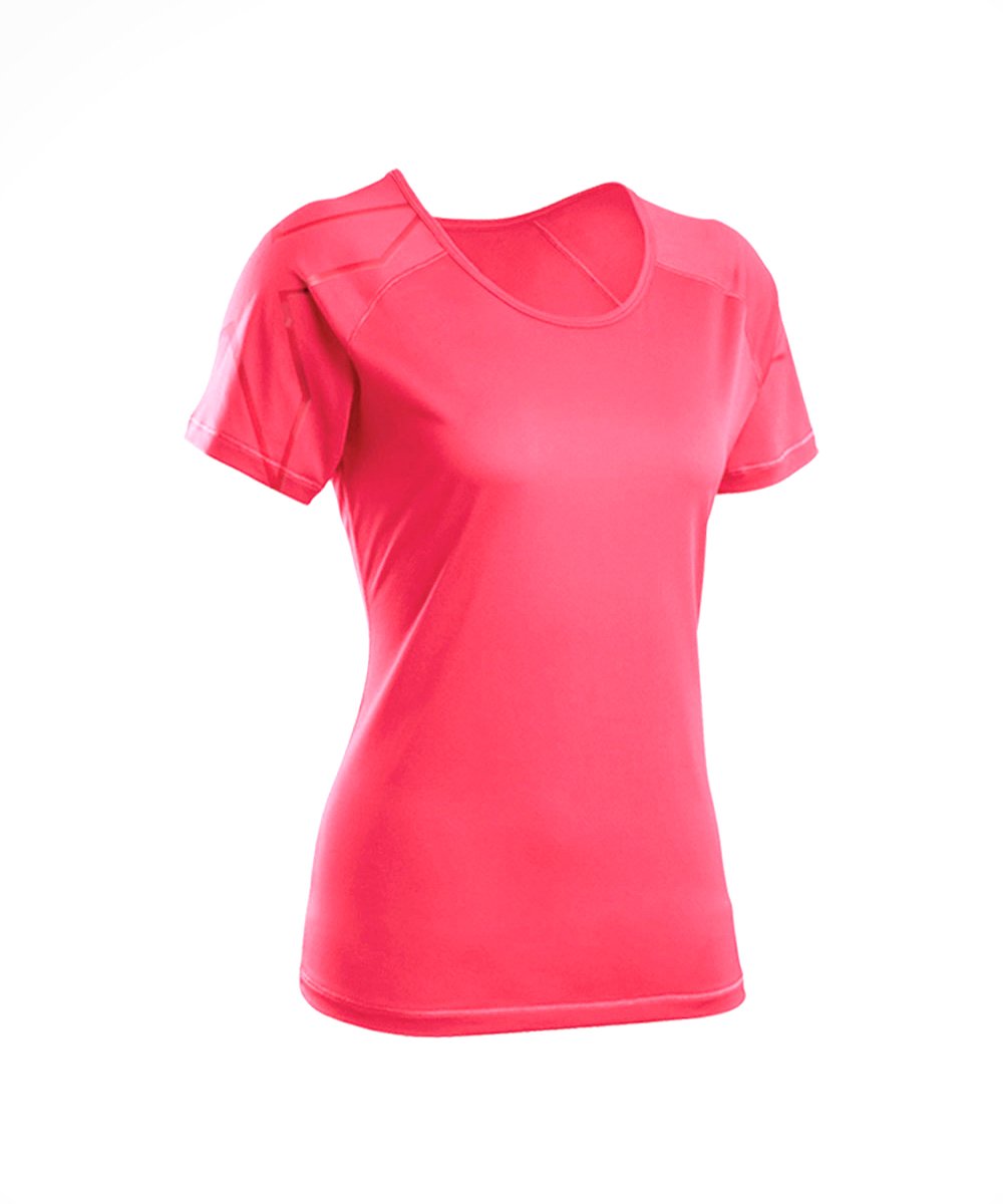 LADIES COMPRESSION SHIRT SHORT SLEEVES
