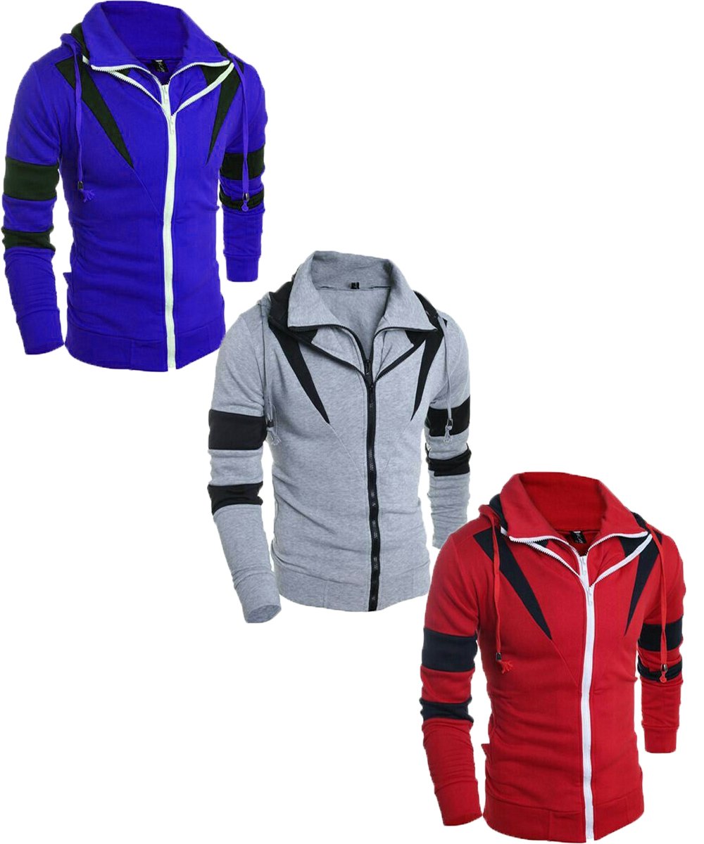 3 pack men hoodies