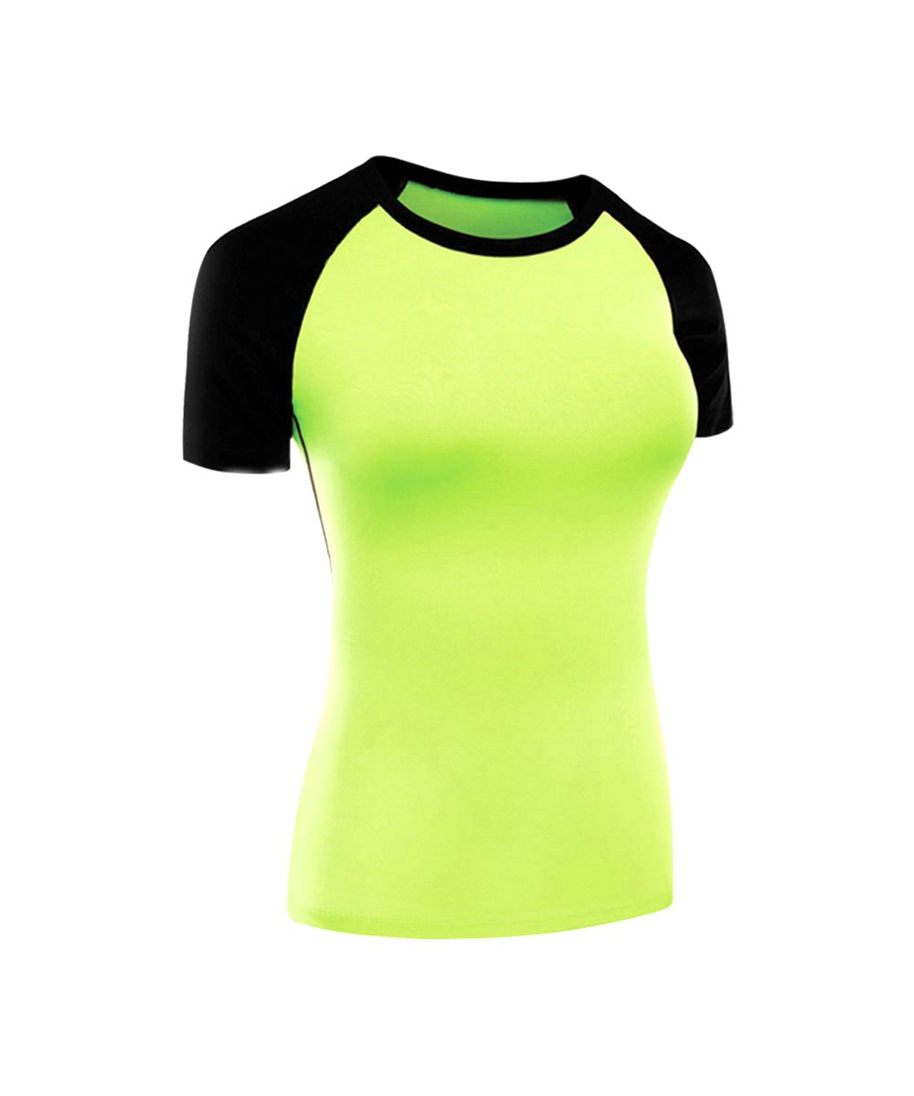 LADIES COMPRESSION SHIRT SHORT SLEEVES